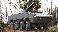 Vozidlo Patria AMV s minometným systémem NEMO (120 mm) | Patria