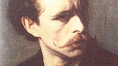 Významný brnnský socha Carl Wollek na portrétu z roku 1875. Za pekrásný...