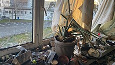 V Sedl�anském byt� vybuchla zábavní pyrotechnika. (30. prosince 2022)