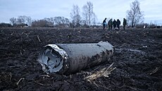 Část rakety, která byla podle běloruského ministerstva obrany sestřelena... | na serveru Lidovky.cz | aktuální zprávy
