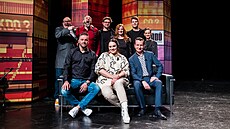Zp�va�ka Ewa Farna, imitátor Petr Jablonský, herec Marek Taclík a fotbalista...