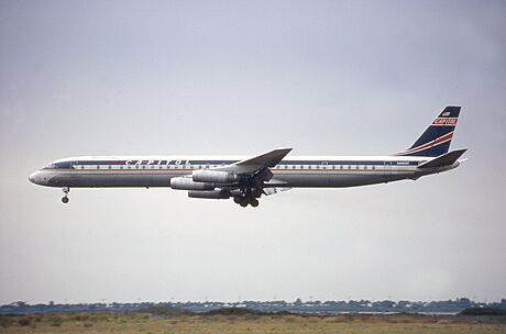 DC-8-63 spolenosti Capitol International Airlines