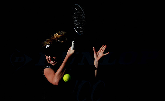 Linda Nosková na turnaji v Adelaide.
