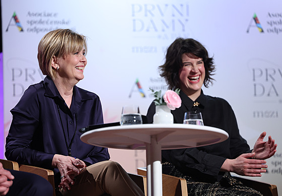 Eva Pavlová (vlevo) a Dana Stedulová (6. ledna 2023)