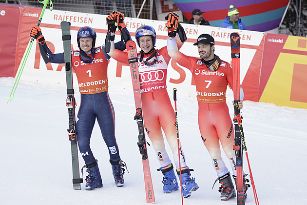 Odermatt vyhrál obří slalom v Adelbodenu a slaví šestý triumf v sezoně