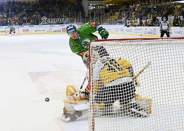 Litvínovský žolík Godla. Zažehl vítězný obrat, chytil i penaltu