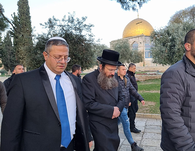 Izraelský ministr navštívil Chrámovou horu. Je to znesvěcení, zuří Palestinci