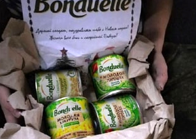 Ruským vojákům jsme žádné konzervy neposlali, odmítá Bonduelle nařčení ze sítí
