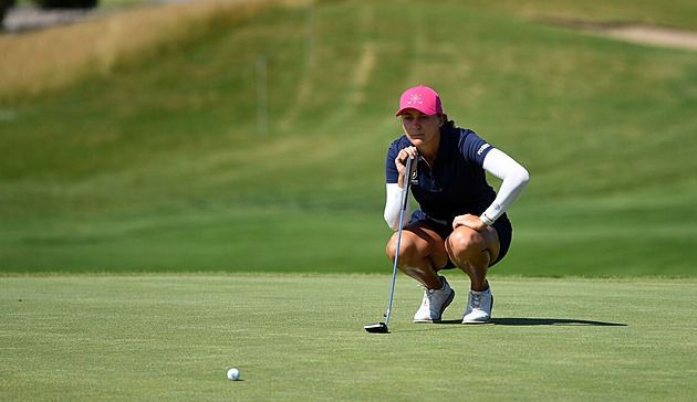 Golfistka Melichová je po dvou kolech turnaje LET v Rabatu pátá