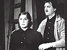 Zábr z dramatu Odchod bez ád (1982).