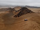 Sedmá etapa Rallye Dakar nabídla zajímavé scenérie.