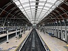 Zamstnanci britských eleznic opt stávkují, prázdno je i v londýnské stanici...