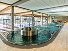 Nov akvacentrum se temi bazny ve Vrchlab (3. ledna 2023)