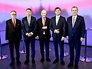 Jaroslav Bata, Karel Divi, Pavel Fischer, Marek Hiler a Tomá Zima v...