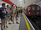 Den bez kalhot v londýnském metru (8. ledna 2023)