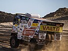 Tatra posádky Jaroslav Valtr, René Kilián, Tomá ikola na Rallye Dakar 2023.