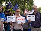 "Brexit zniil Británii". Tisíce Brit na demonstraci v Londýn poadovali...