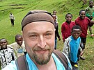 Afrikanista Jan Z�ho��k. Sn�mek byl po��zen v  Etiopii.