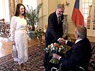Ve dobré v novém roce, popál premiér Fiala prezidentovi Zemanovi v Lánech
