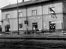 Stanice Rosice nad Labem v 60. letech 20. století