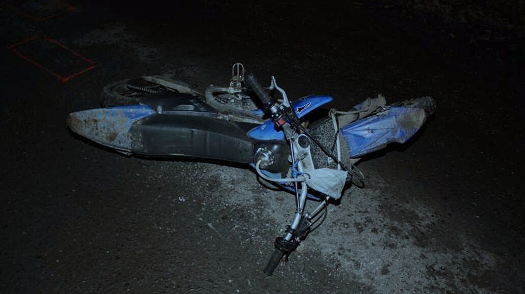 Mu� jízdu na motokrosové motorce nep�e�il.