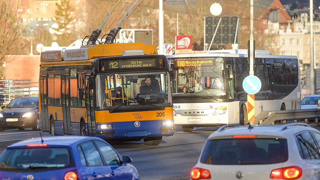 Trolejbus Dopravní spole�nosti Zlín-Otrokovice (2023)