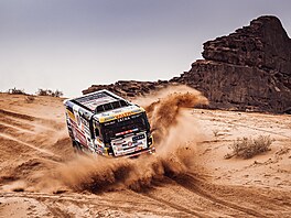 Jaroslav Valtr bhem Rallye Dakar 2023.