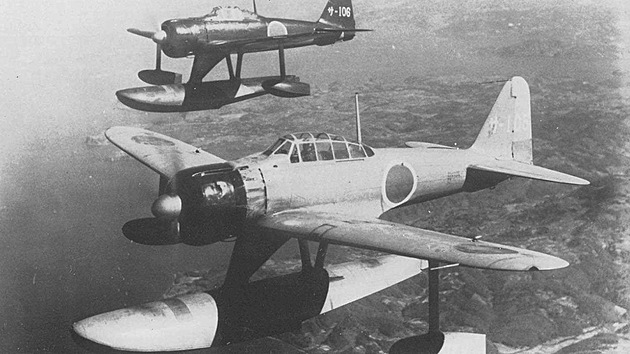 Japonsk sthac hydropln A6M2-N Rufe