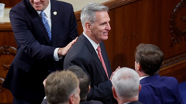 Republiknsk ldr Kevin McCarthy neuspl ani v jedenctm hlasovn o post pedsedy Snmovny reprezentant. (4. ledna 2023)