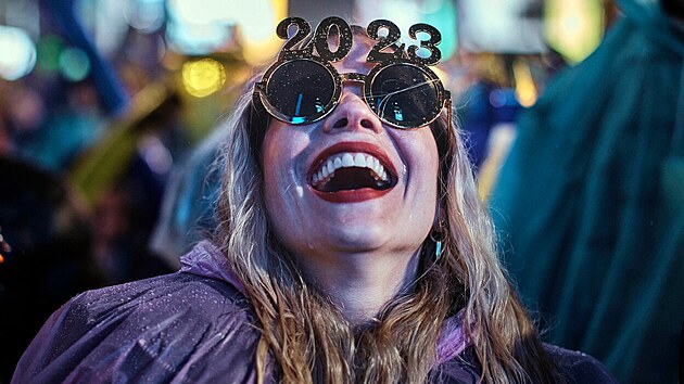 Novoron oslavy v New Yorku (1. ledna 2023)