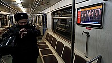 Záznam Putinova novoroního projevu v moskevském metru (31. prosince 2022)