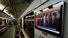 Záznam Putinova novoroního projevu v moskevském metru (31. prosince 2022)