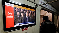 Záznam Putinova novoroního projevu v moskevském metru (31. prosince 2022)