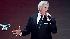 Ruský popový zpvák Valerij Meladze bhem vystoupení v Kremlu (2019)