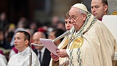 Papež František při novoročním projevu. (1. ledna 2023) | na serveru Lidovky.cz | aktuální zprávy