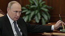 Ruský prezident Vladimir Putin (3. ledna 2023)
