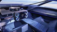 Futuristický volant zvaný Hypersquare funguje přímo jako prostředek k ovládání...