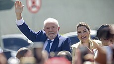 Brazilský prezident Luiz Inácio Lula da Silva p�ed inaugurací (1. ledna 2023)
