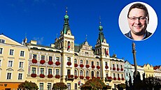 Radnice v Pardubicích a  krajský �éf ANO Jan Procházka