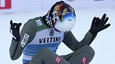 Norský skokan Halvor Egner Granerud slaví výhru v závod Turné ty mstk v...