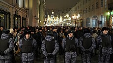 Oslavy Nového roku v Rusku se nesly v militantním duchu. (1. ledna 2023)