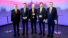 Jaroslav Bata, Karel Divi, Pavel Fischer, Marek Hiler a Tomá Zima v...