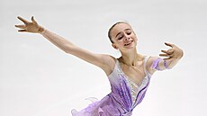 �estnáctiletá krasobrusla�ka Barbora Vránková na mistrovství sv�ta junior� v...