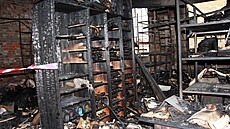 Skonila rekonstrukce nejcennjích ástí vyhoelé textilky Karnola v Krnov....