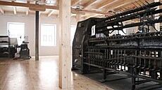 Skonila rekonstrukce nejcennjích ástí vyhoelé textilky Karnola v Krnov....