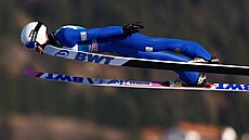 Roman Koudelka ve druhém závodě Turné čtyř můstků v Garmisch-Partenkirchenu.