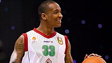Randy Culpepper na archivním snímku v utkání hv�zd ukrajinské ligy