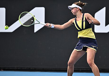 Barbora Krejíková v prvním kole Australian Open