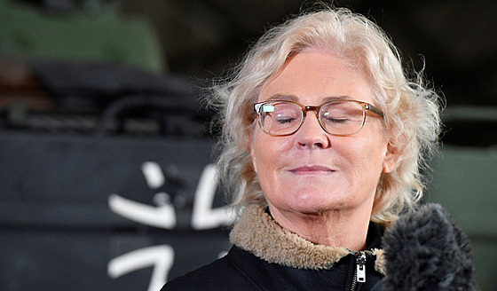 N�mecká ministryn� obrany Christine Lambrechtová na snímku z 12. ledna 2023.