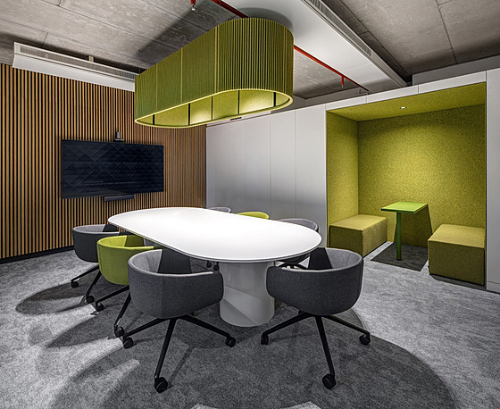 Kanceláe a showroom v jednom? Pro archicraft ádný problém. 